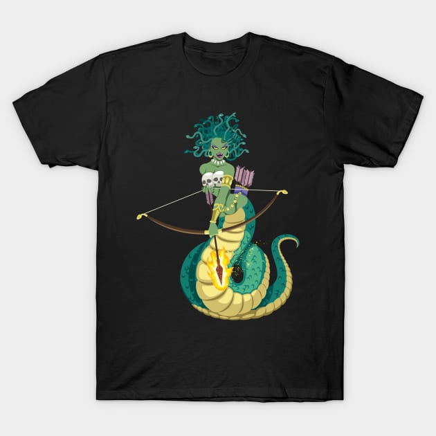 Medusa T-Shirt by Malchev